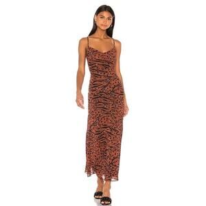 LPA Lorella Dress Filthy Animal Animal Print Strappy Slip Dress